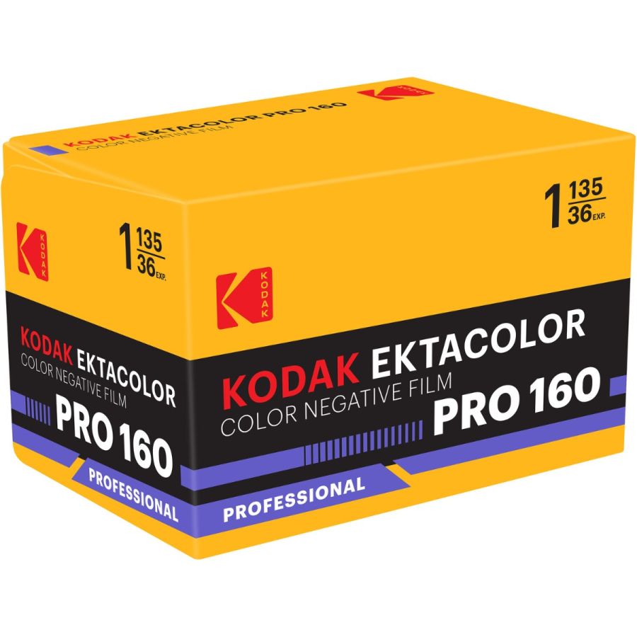 Filme fotográfico 35mm Kodak Ektacolor PRO 160 Colorido 36 poses