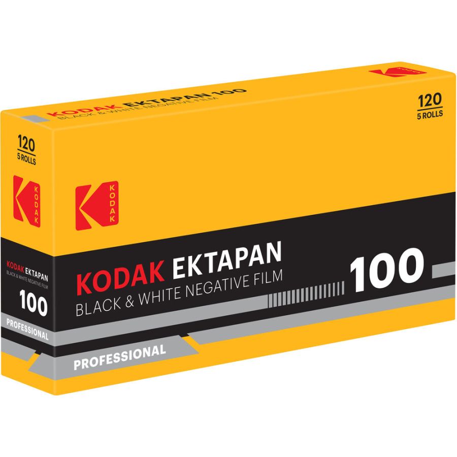 Filme fotográfico 120 Kodak Ektapan 100 Preto e Branco