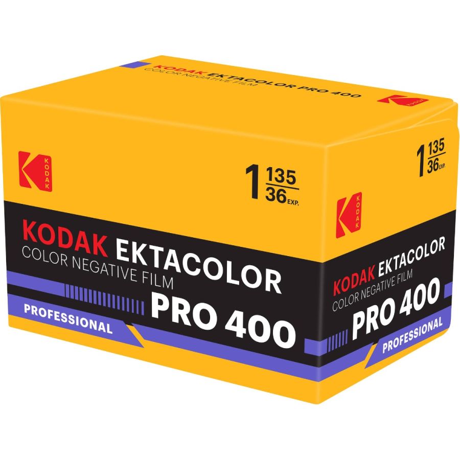 Filme fotográfico 35mm Kodak Ektacolor PRO 400 Colorido 36 poses