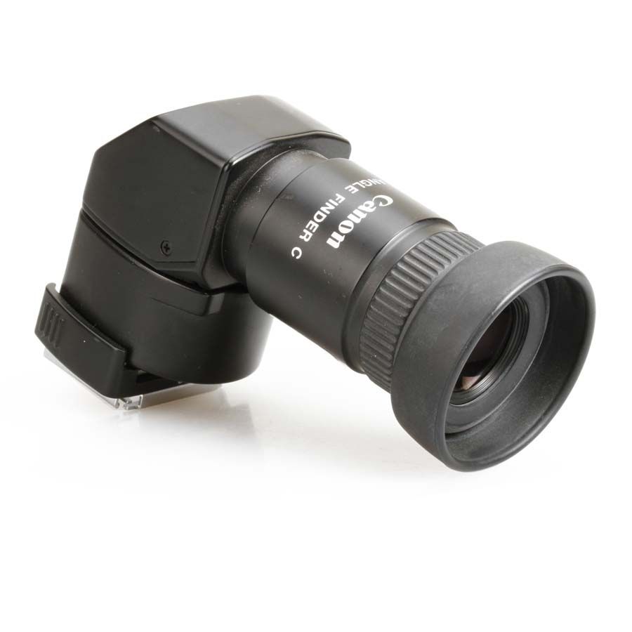 Visor de ângulo reto Canon Angle Finder C (compatível com qualquer câmera DSLR EOS) - USADO
