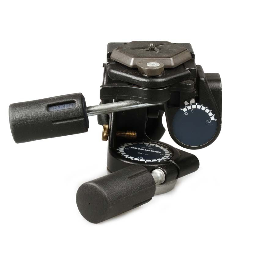Cabeça Pan-Tilt de três eixos Manfrotto #160 - USADO