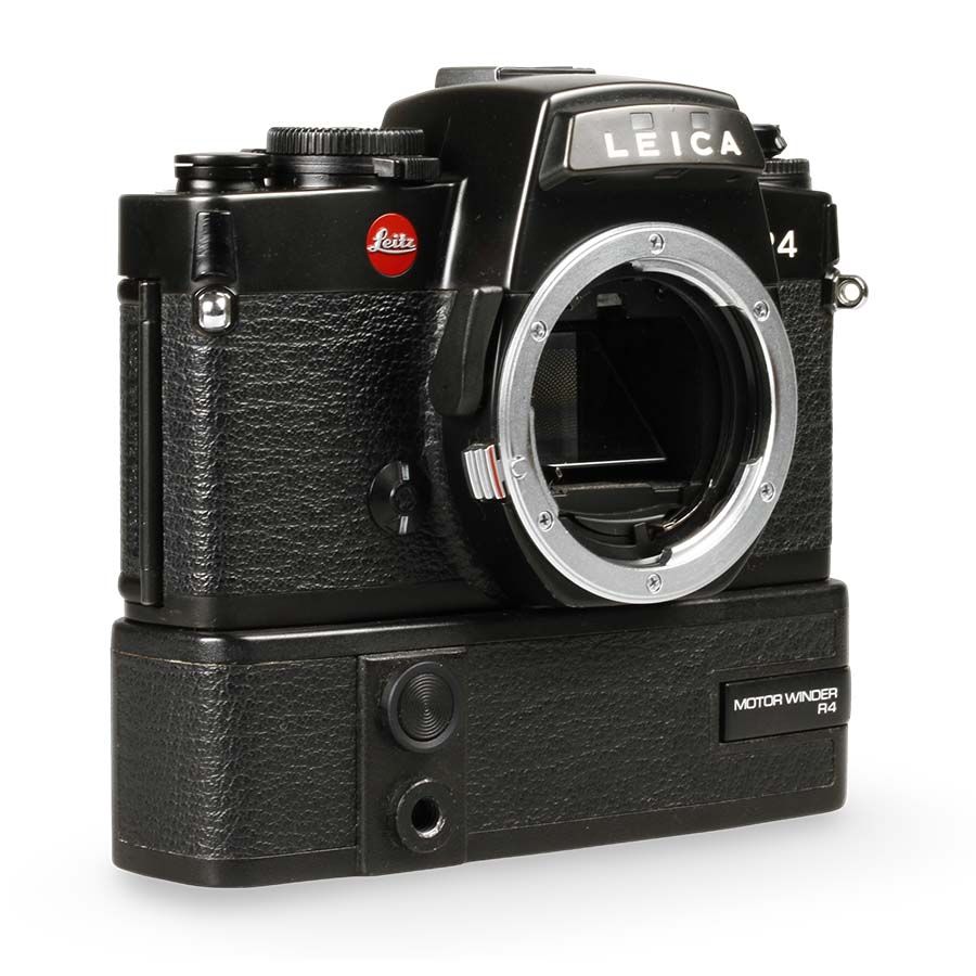 Câmera analógica 35mm Leica R4 com Motor Winder - USADO