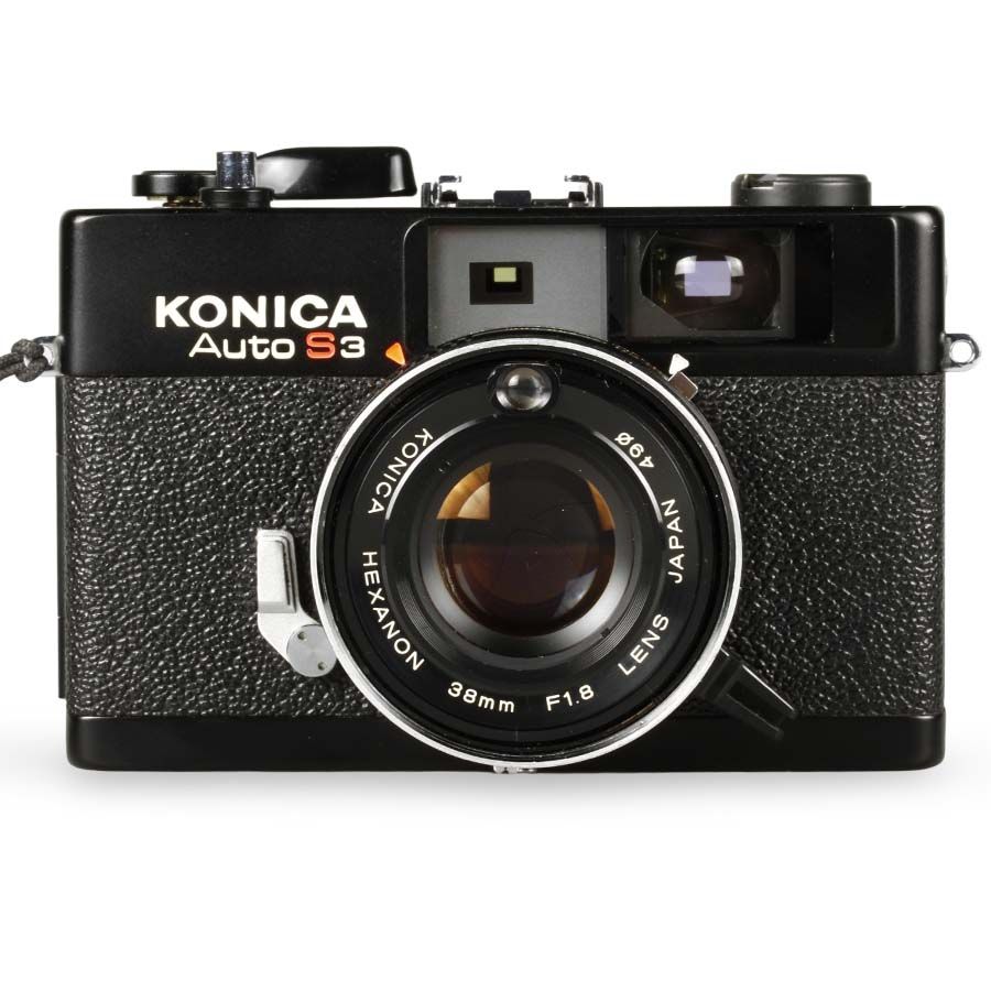 Câmera analógica Konica Auto S3 - USADO