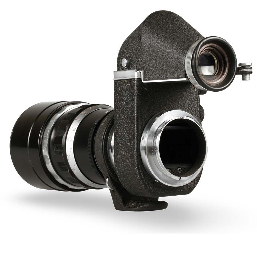 Objetiva Leica TELYT 200mm f4 com Visoflex II - USADO