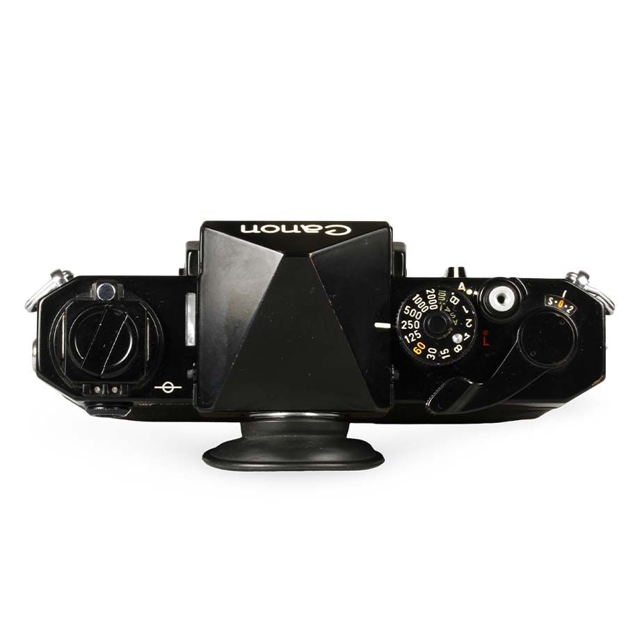 Câmera analógica 35mm Canon F-1 com Motor Drive MF - USADO