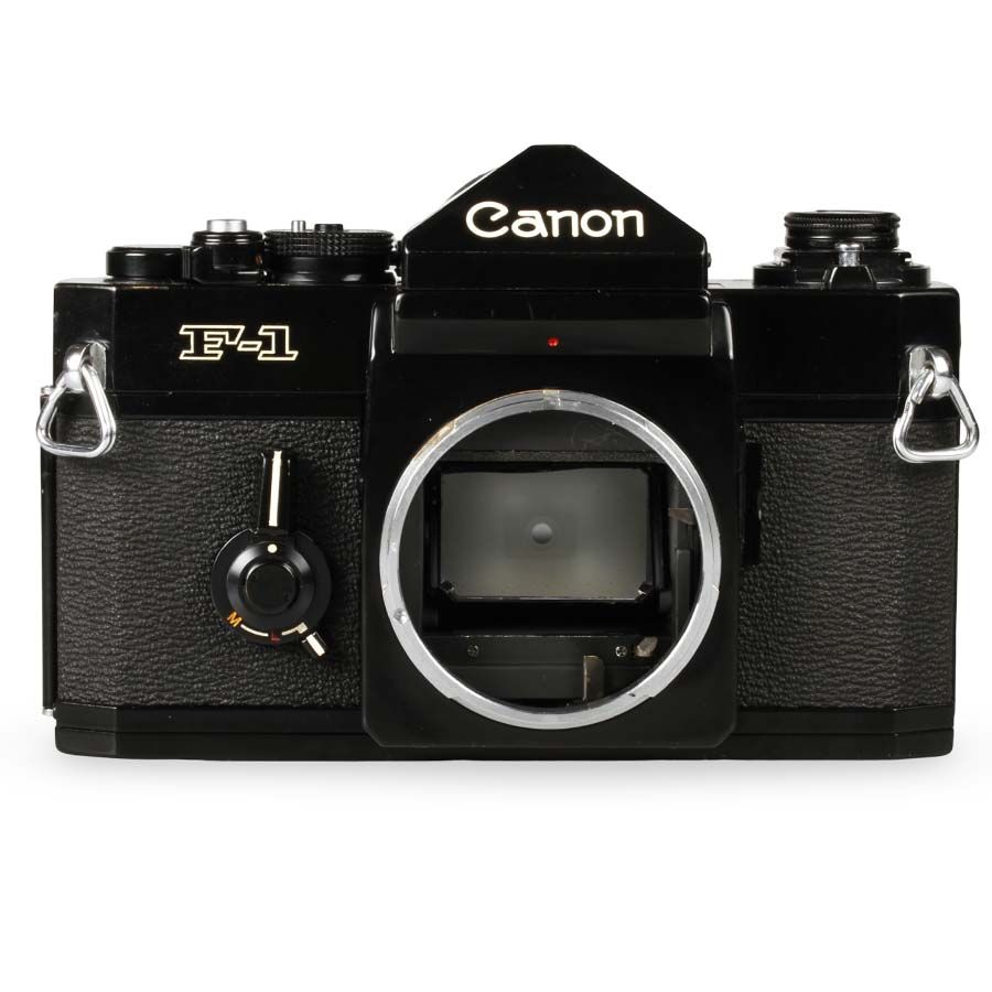 Câmera analógica 35mm Canon F-1 com Motor Drive MF - USADO