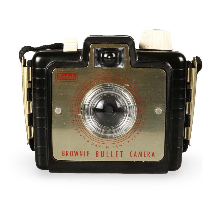 Câmera analógica Kodak Brownie Bullet - Decoração