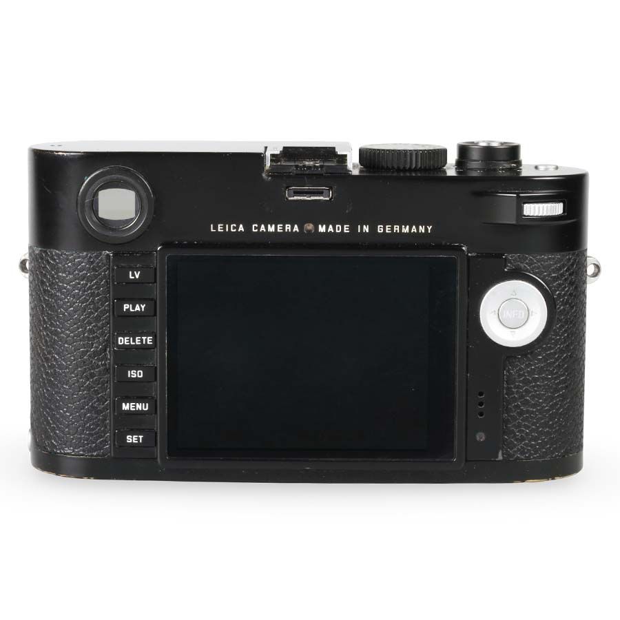 Câmera digital rangefinder Leica M (Typ 240) com visor Olympus VF-2 - USADO