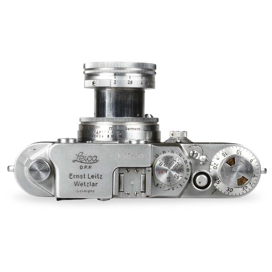 Câmera analógica 35mm Leica II f (Factory Upgraded) com lente Summitar 50mm f2 - USADO