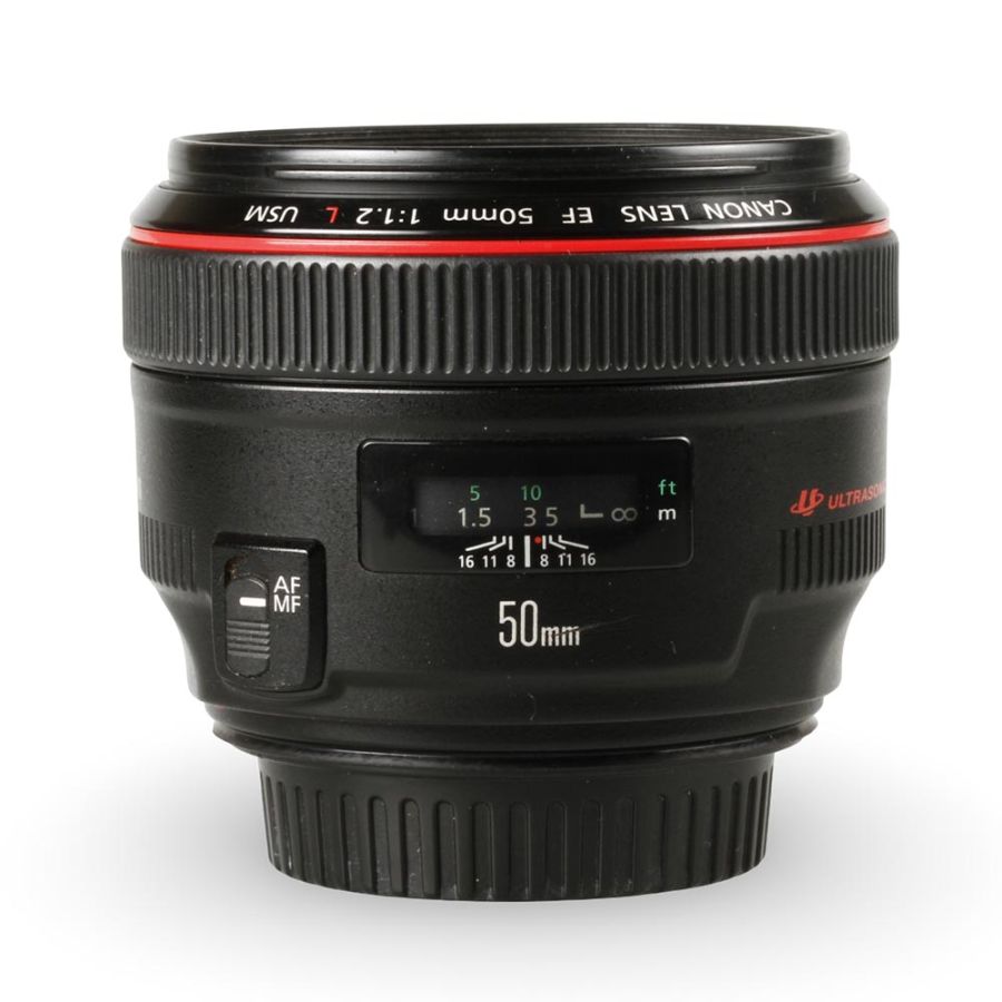 Objetiva Canon EF 50mm f1.2L USM - USADO