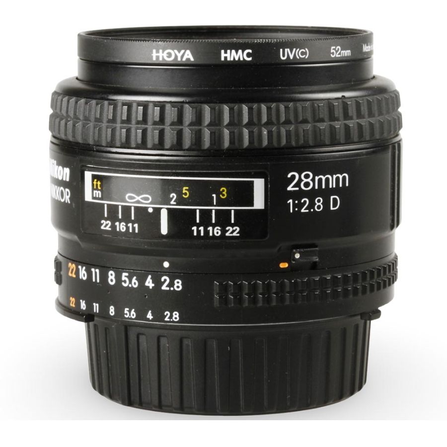 Objetiva Nikon AF NIKKOR 28mm f2.8D - USADO