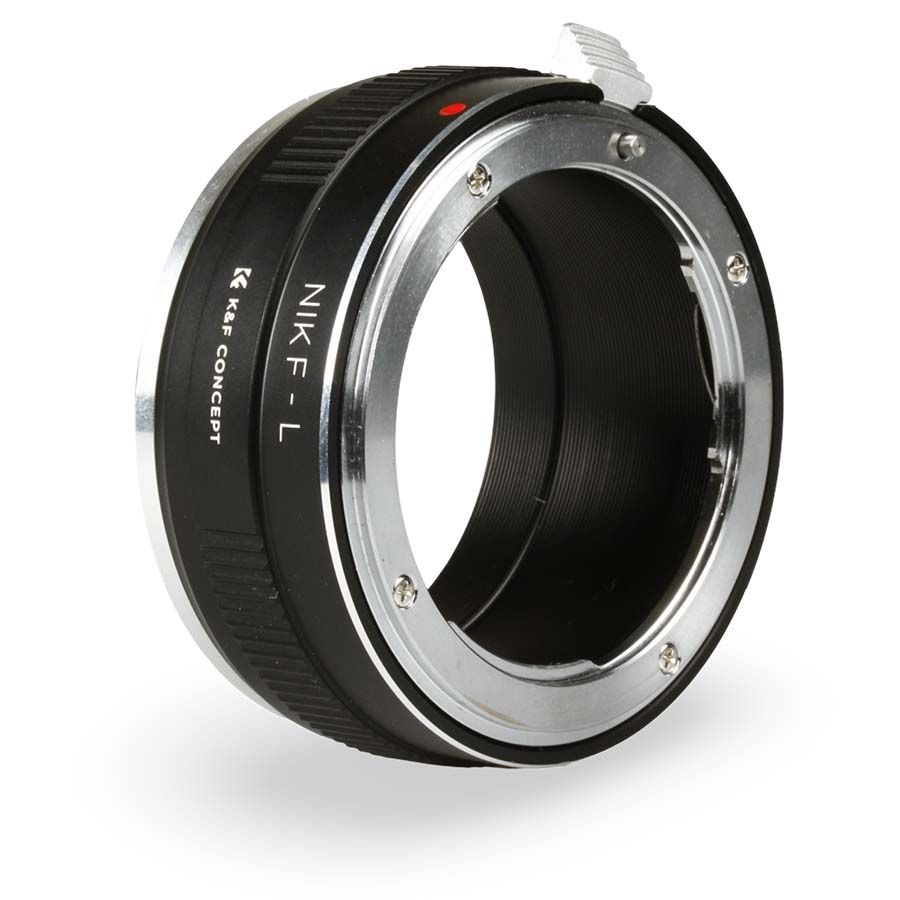 Anel Adaptador K&F KF06.474 - Lente Nikon F em câmera Leica L - USADO