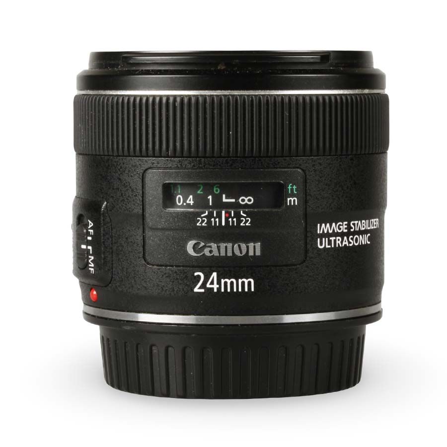 Objetiva Canon EF 24mm f2.8 IS USM - USADO