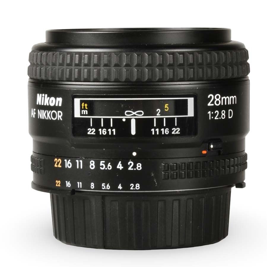 Objetiva Nikon AF NIKKOR 28mm f2.8D - USADO