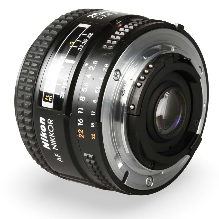 Objetiva Nikon AF NIKKOR 28mm f2.8D - USADO