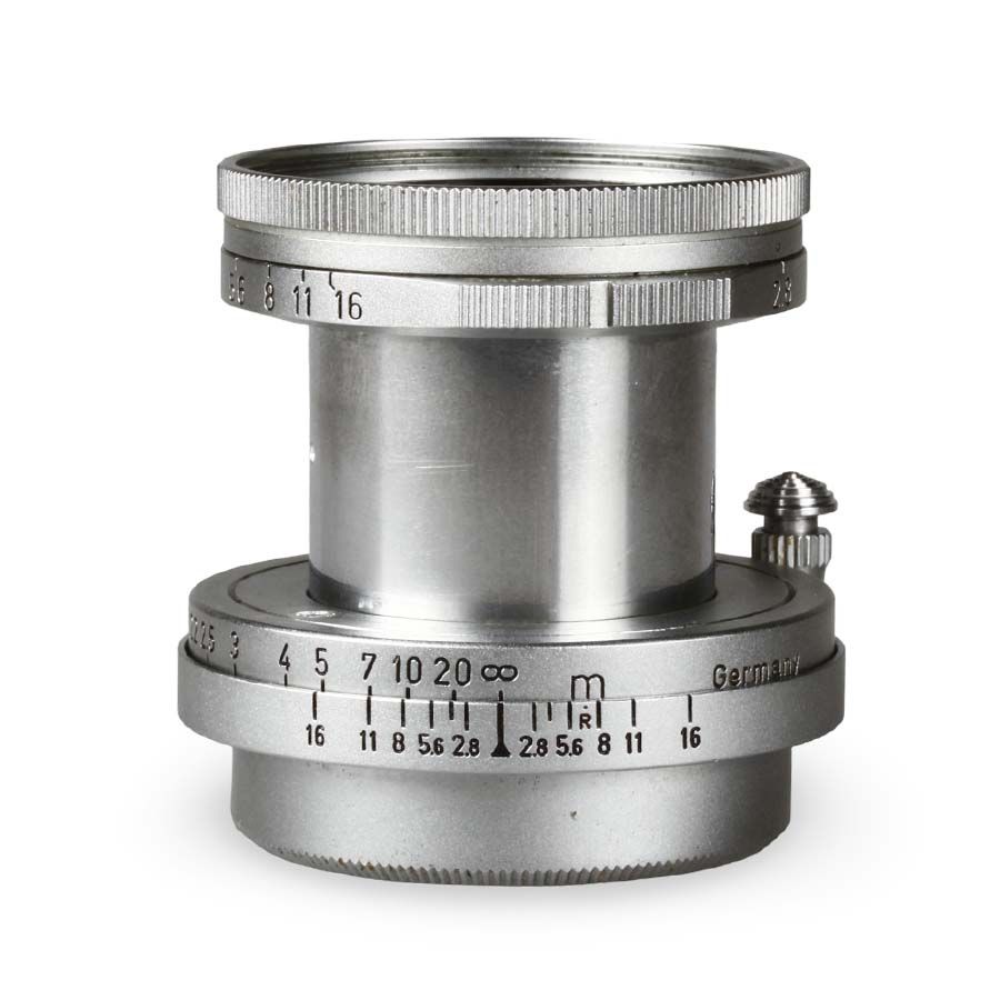 Objetiva Leica Elmar 50mm f2.8 [I] (rosca M39) - USADO