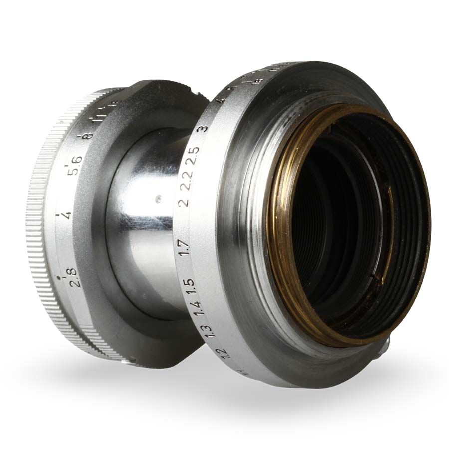 Objetiva Leica Elmar 50mm f2.8 [I] (rosca M39) - USADO