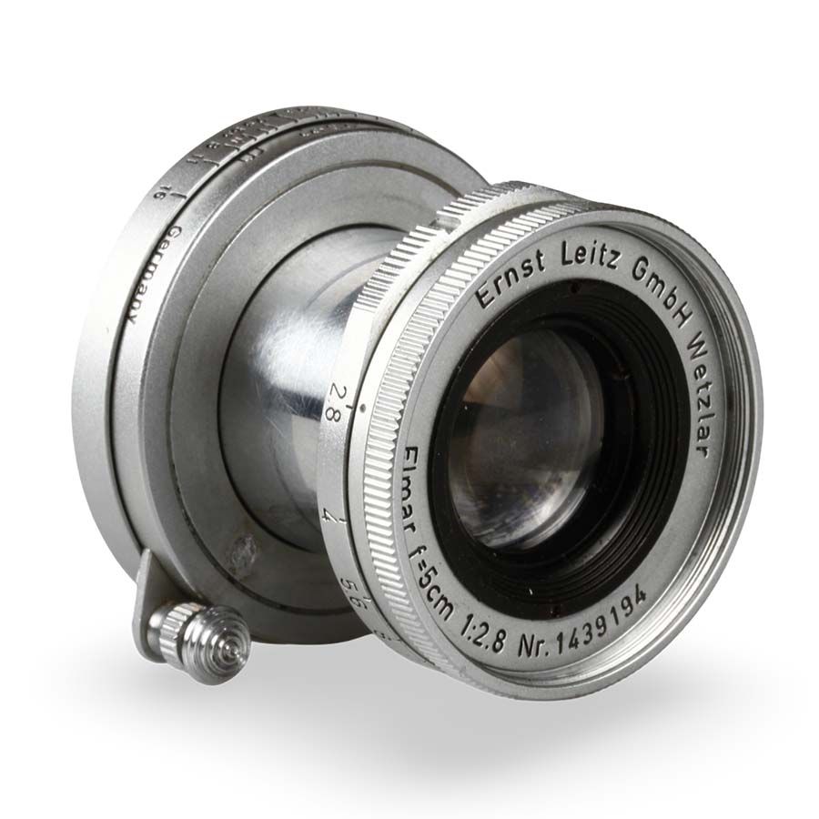 Objetiva Leica Elmar 50mm f2.8 [I] (rosca M39) - USADO