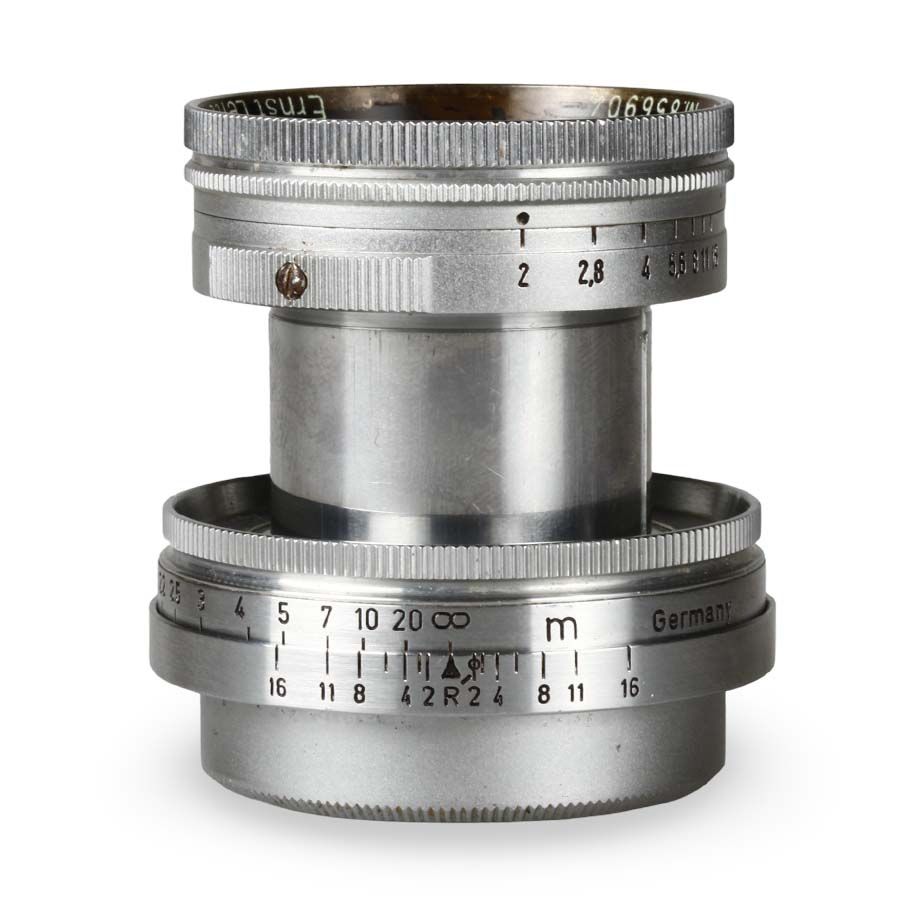 Objetiva Leica Summitar 50mm f2 (rosca M39) - USADO