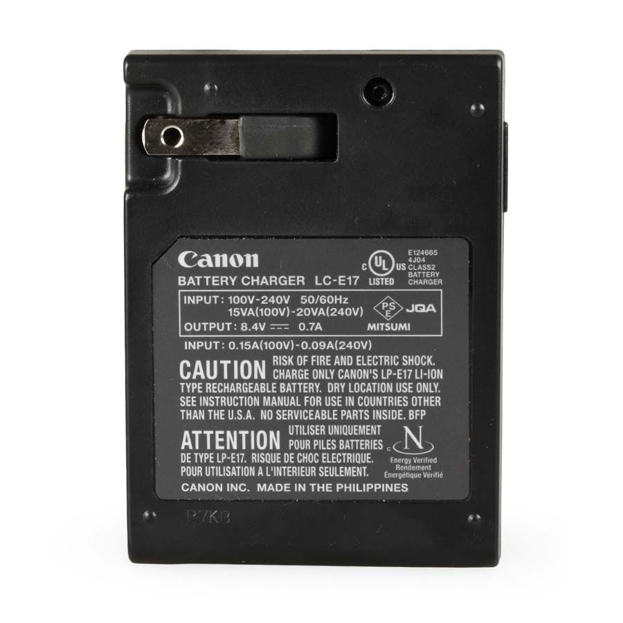 Carregador de bateria Canon LC-E17E - USADO