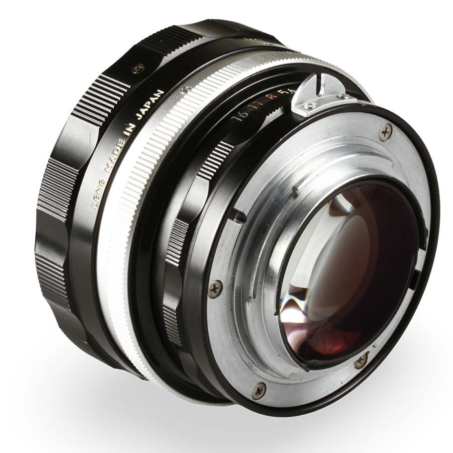 Objetiva Nikon Pre-AI NIKKOR 55mm f1.2 S.C Auto - USADA