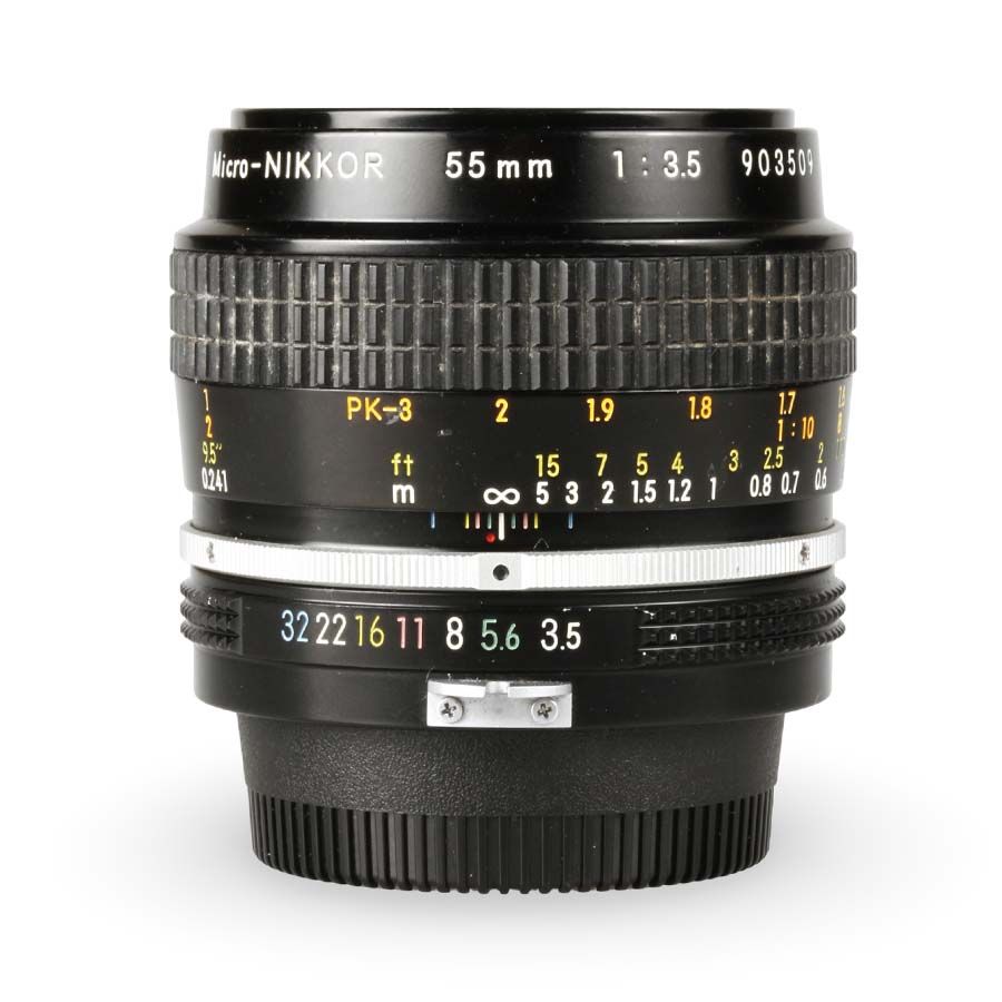 Objetiva Nikon AI Micro-NIKKOR 55mm f3.5 - USADO