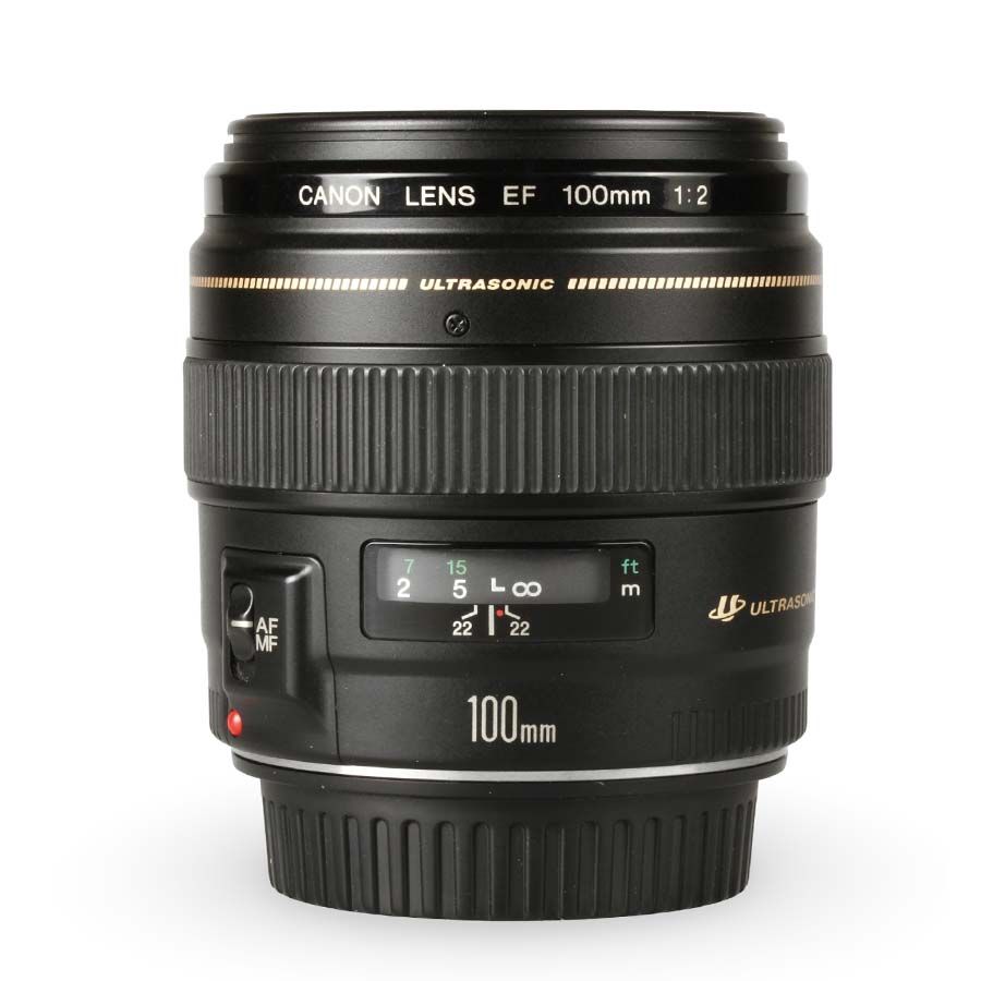 Objetiva Canon EF 100mm f2 USM - USADA