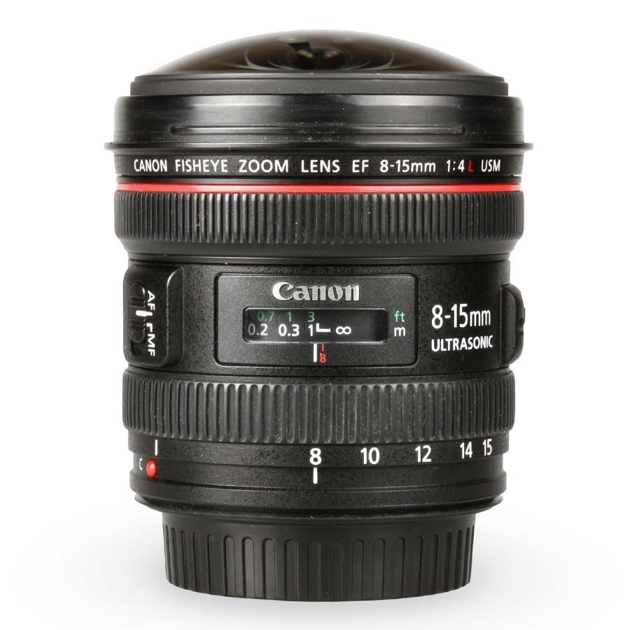 Objetiva Canon EF 8-15mm f4L Fisheye USM - USADO