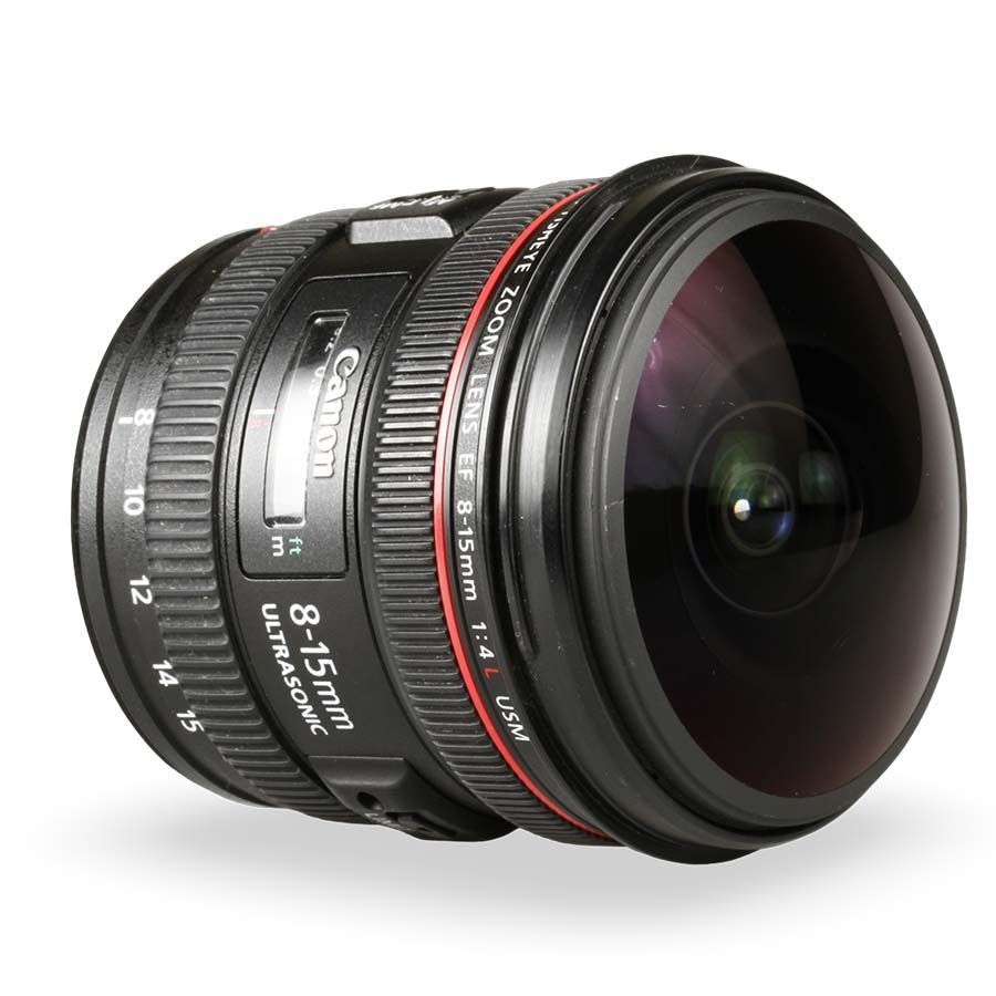 Objetiva Canon EF 8-15mm f4L Fisheye USM - USADO