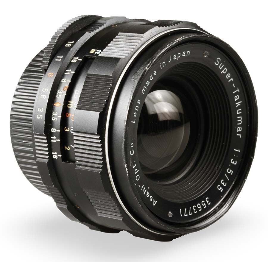 Objetiva Pentax Super-Takumar 35mm f3.5 (rosca M42) - USADO