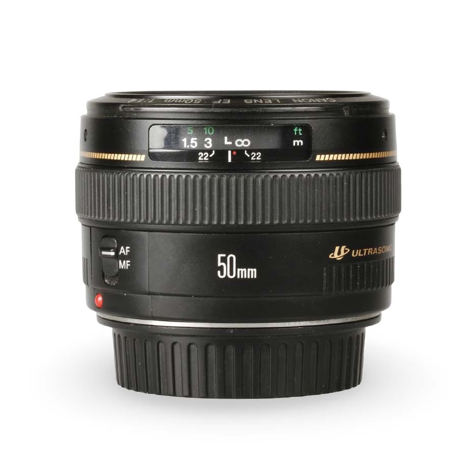 Objetiva Canon EF 50mm f1.4 USM - USADO