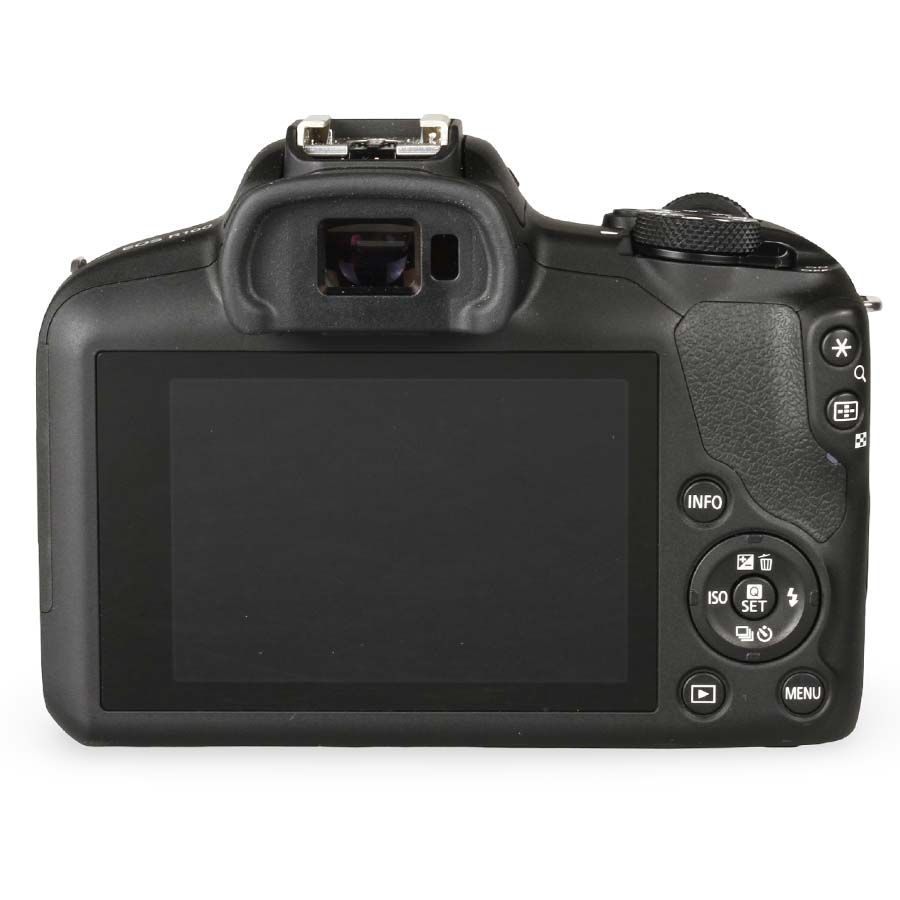 Câmera mirrorless Canon EOS R100 com lente RF-S 18-45mm IS STM - USADO