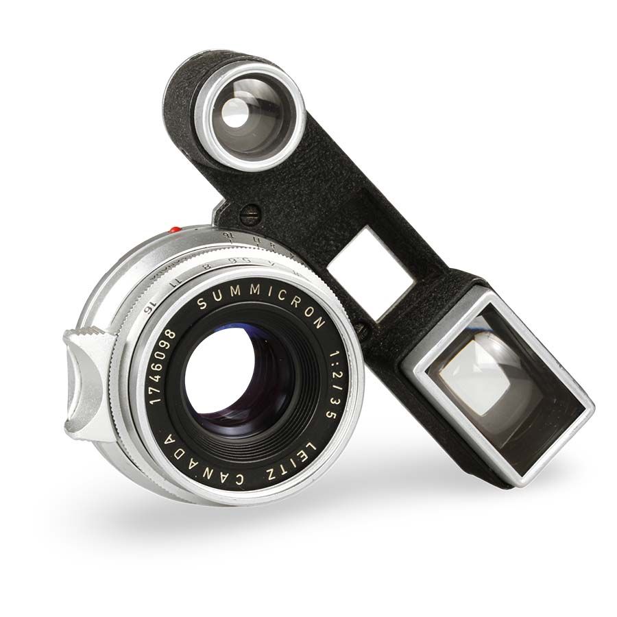 Objetiva Leica Summicron 35mm f2 [Type 1] com visor - USADO