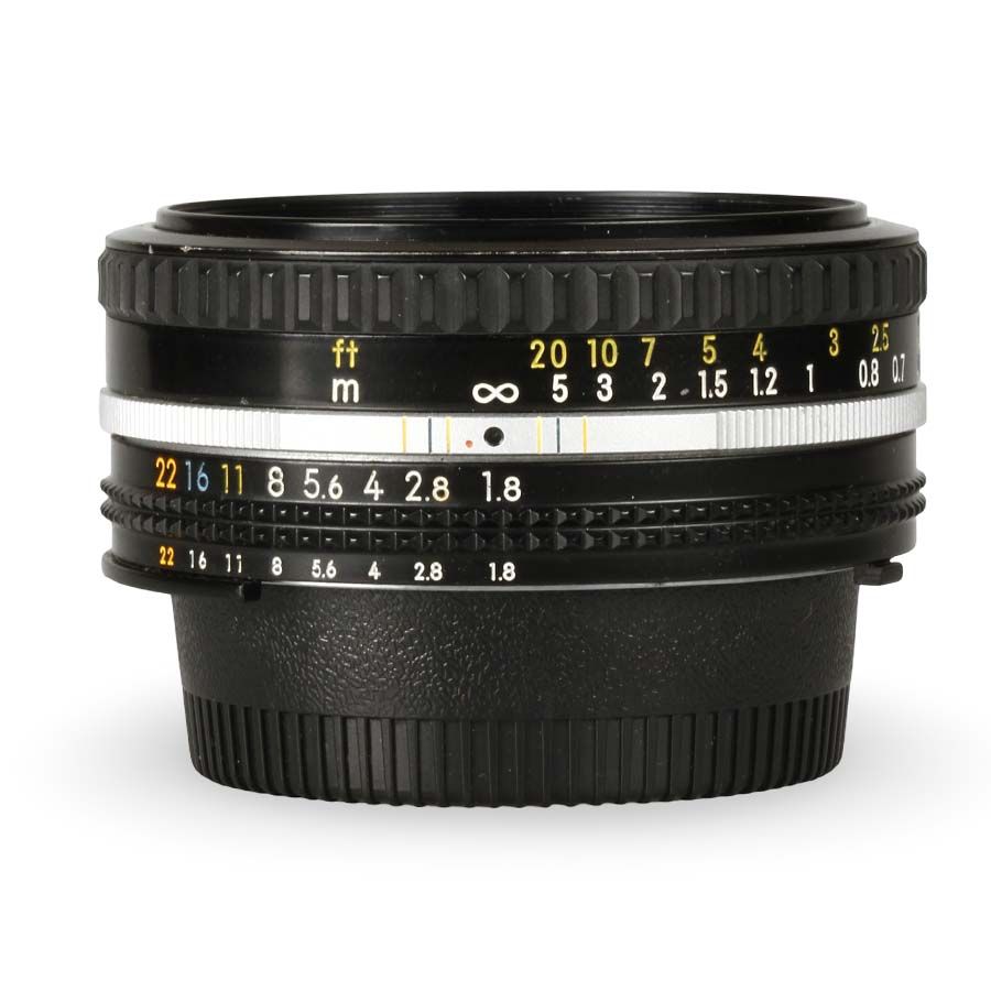 Objetiva Nikon AI-S NIKKOR 50mm f1.8 - USADA