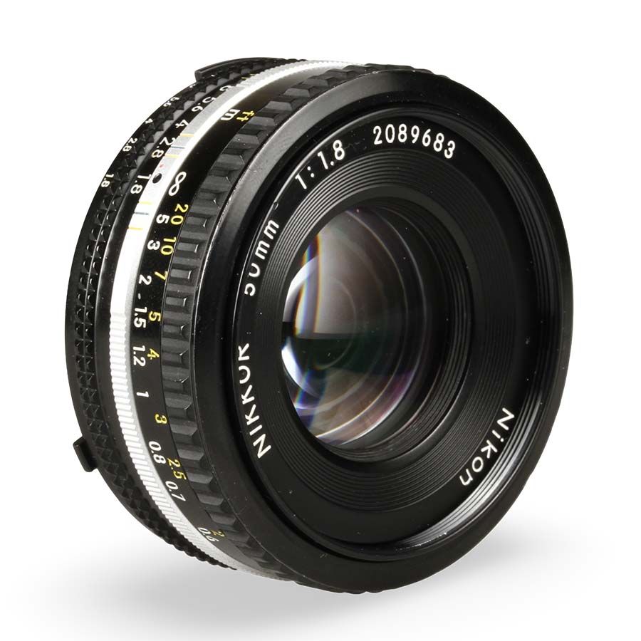 Objetiva Nikon AI-S NIKKOR 50mm f1.8 - USADA