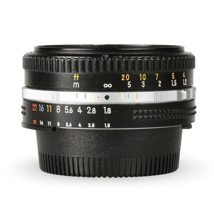 Objetiva Nikon AI-S NIKKOR 50mm f1.8 - USADA