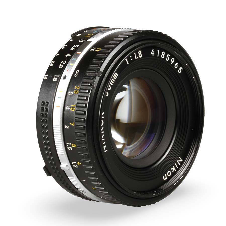 Objetiva Nikon AI-S NIKKOR 50mm f1.8 - USADA