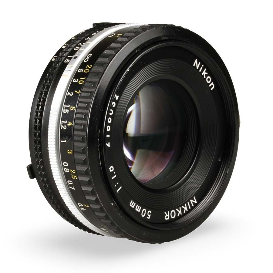 Objetiva Nikon AI-S NIKKOR 50mm f1.8 - USADA
