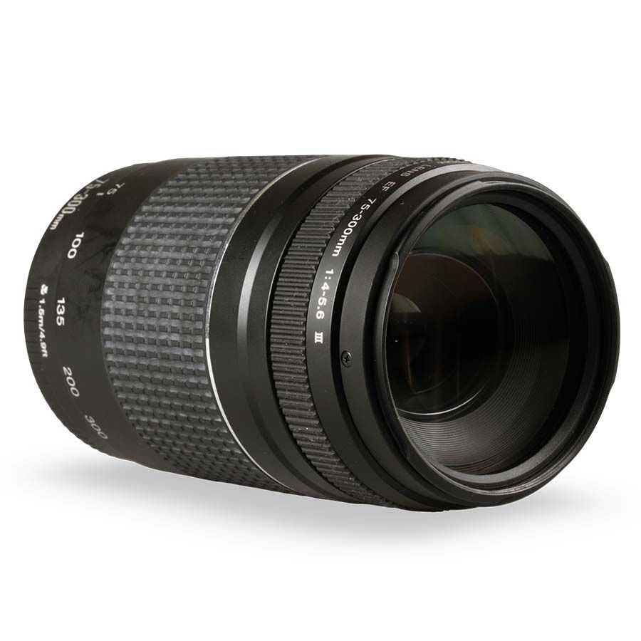 Objetiva Canon EF 75-300mm f4-5.6 III - USADO