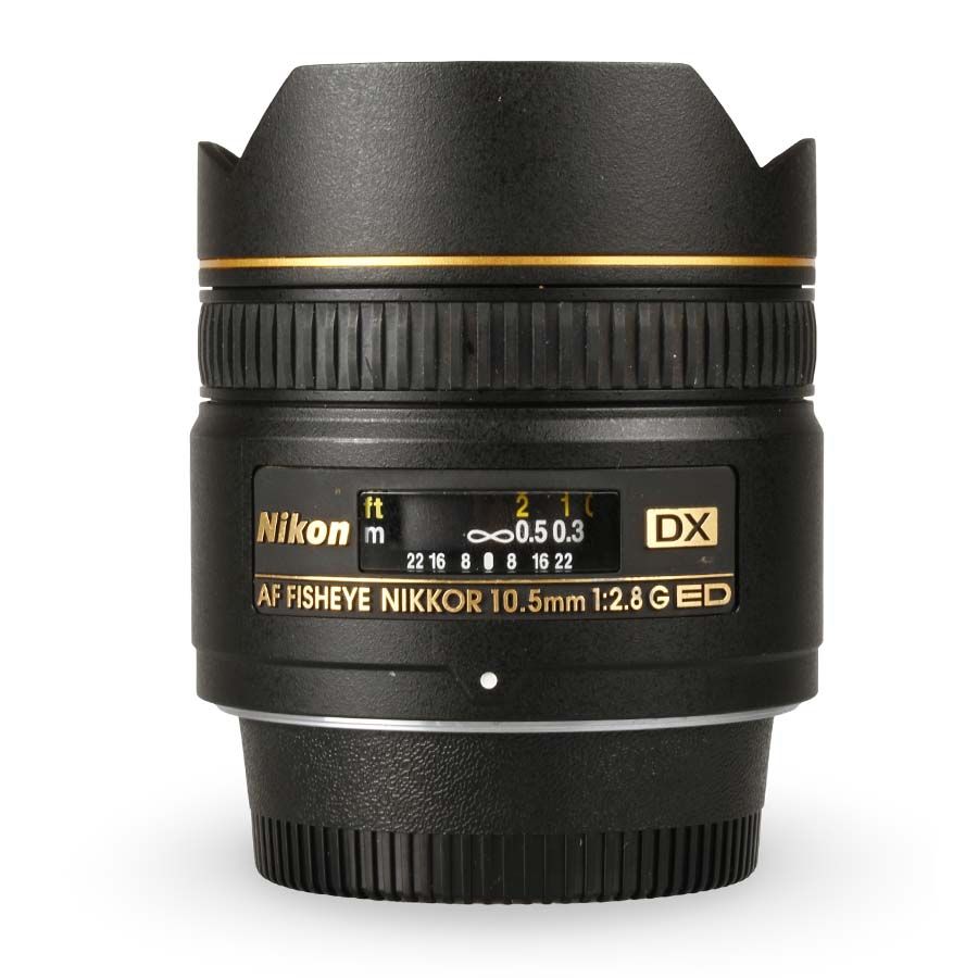 Objetiva Nikon AF NIKKOR 10.5mm Fisheye f2.8G ED DX - USADO