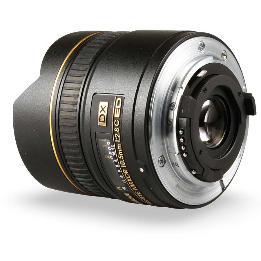 Objetiva Nikon AF NIKKOR 10.5mm Fisheye f2.8G ED DX - USADO