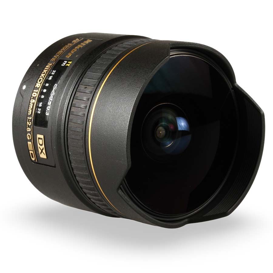 Objetiva Nikon AF NIKKOR 10.5mm Fisheye f2.8G ED DX - USADO
