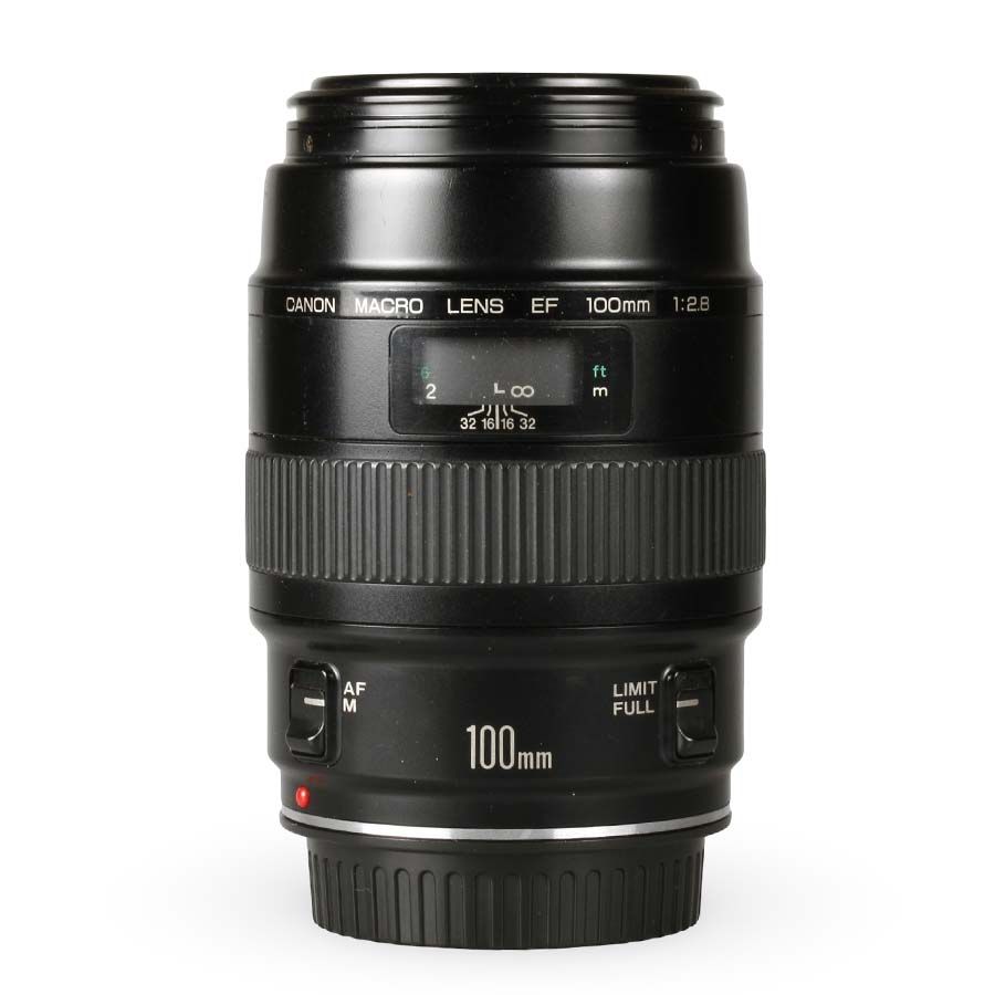Objetiva Canon EF 100mm f2.8 MACRO - USADO