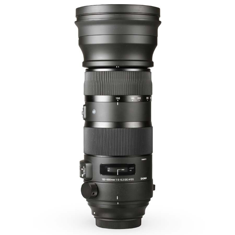 Objetiva Sigma 150-600mm f5-6.3 DG OS HSM Sports (Canon EF) - USADO
