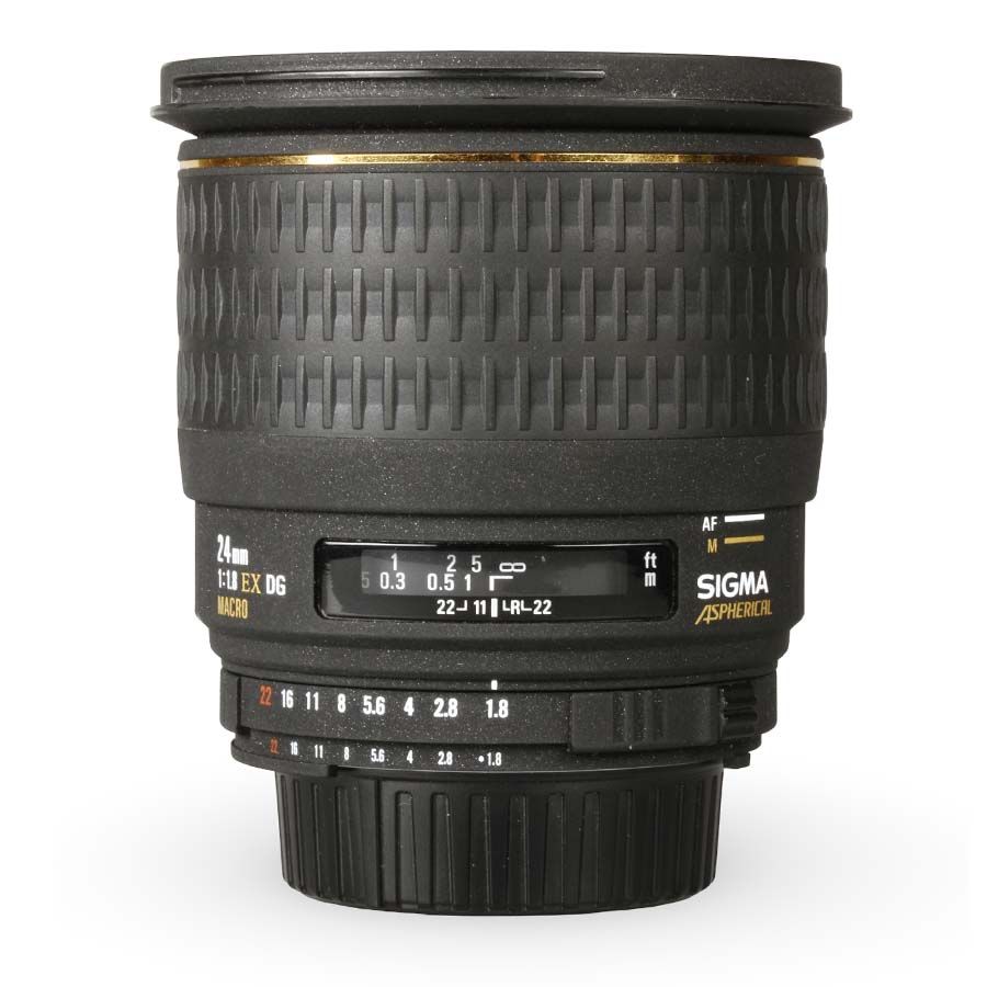 Objetiva Sigma 24mm f1.8 EX DG MACRO (Nikon F) - USADO