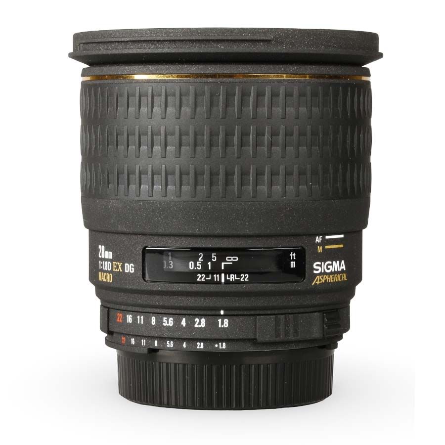 Objetiva Sigma 28mm f1.8D EX DG MACRO (Nikon F) - USADO