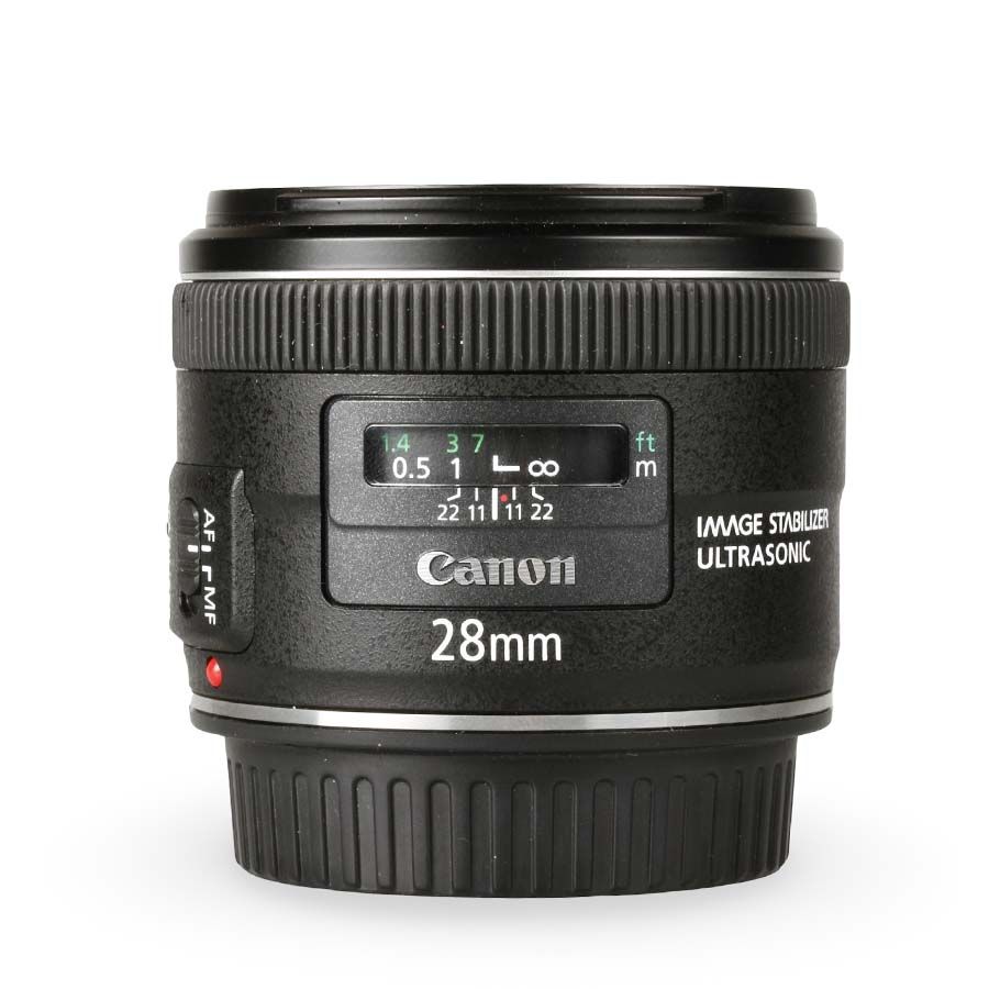 Objetiva Canon EF 28mm f2.8 IS USM - USADO