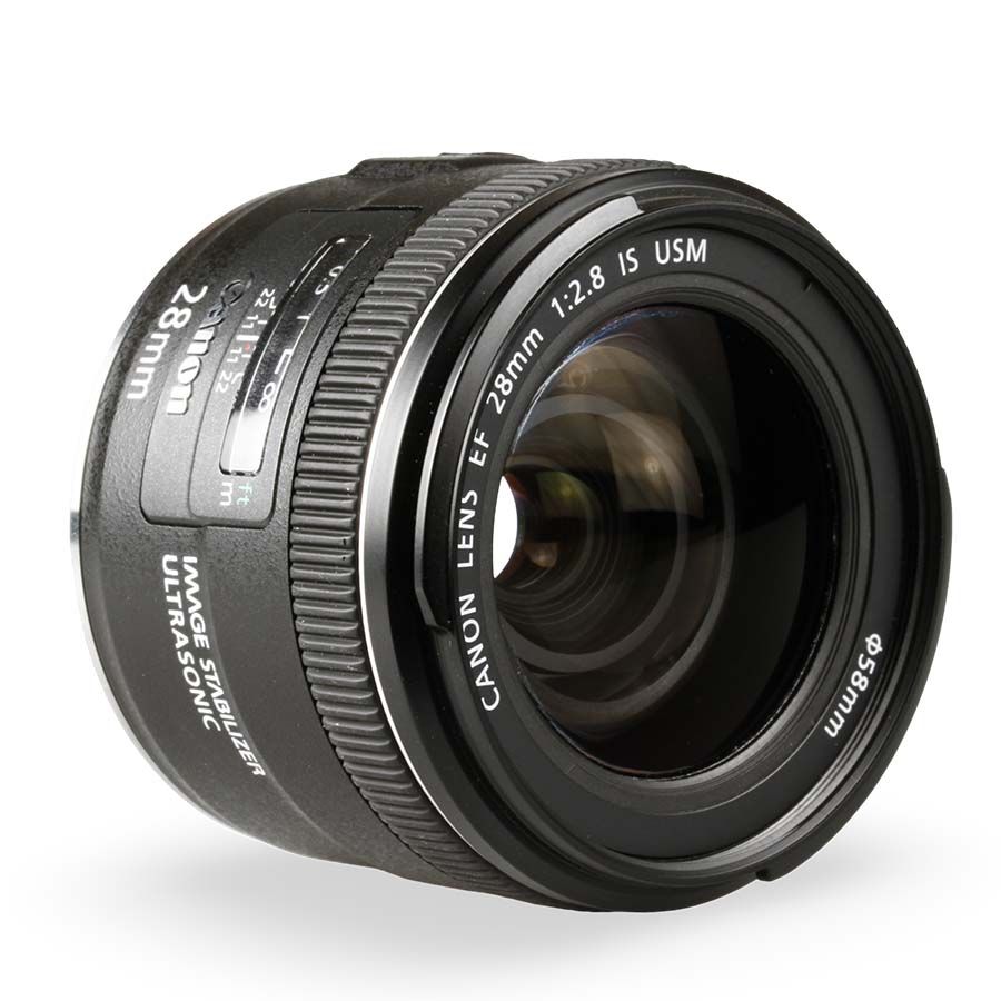 Objetiva Canon EF 28mm f2.8 IS USM - USADO