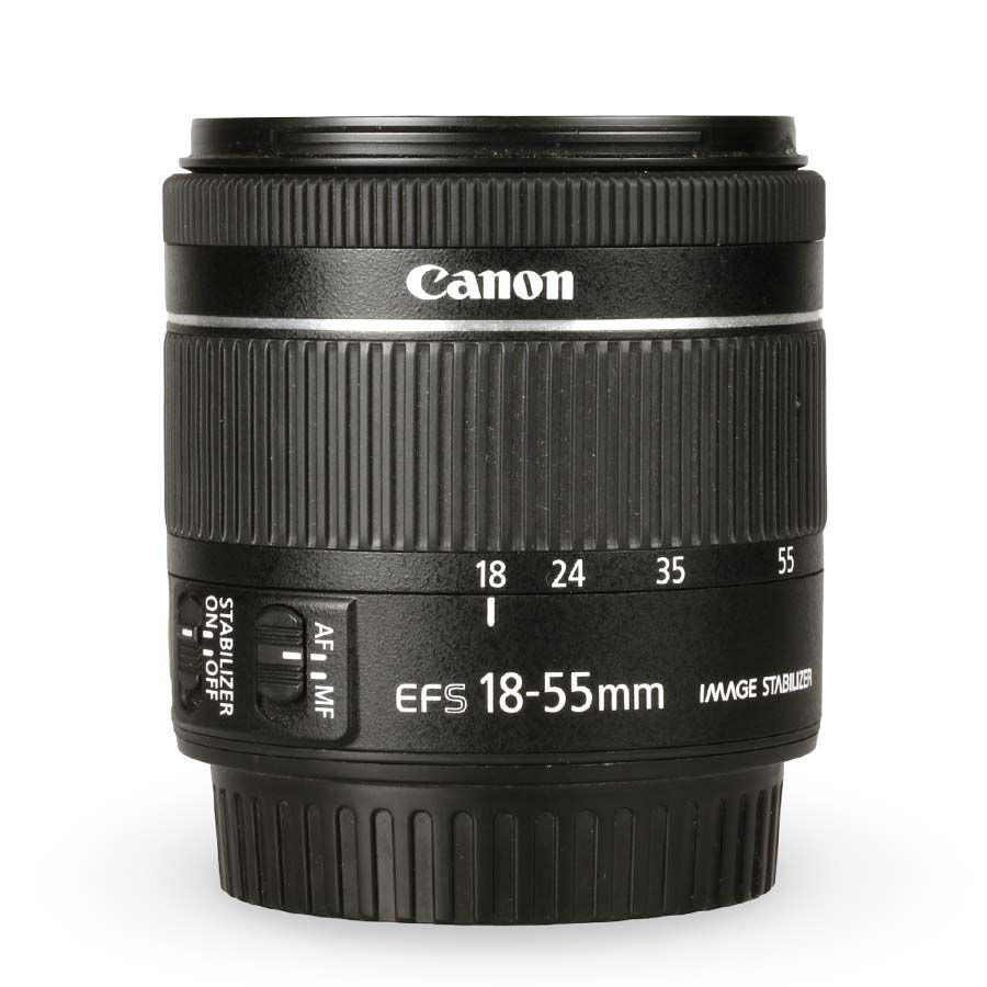 Objetiva Canon EF-S 18-55mm f4-5.6 IS STM - USADO