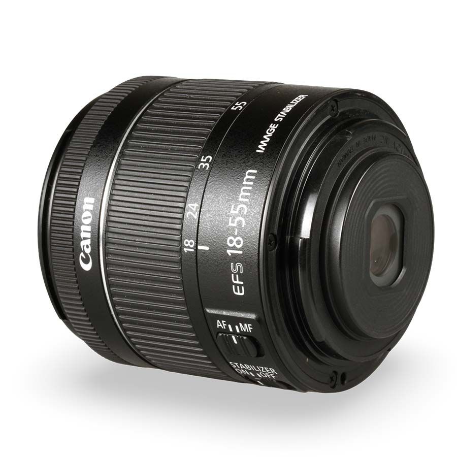 Objetiva Canon EF-S 18-55mm f4-5.6 IS STM - USADO